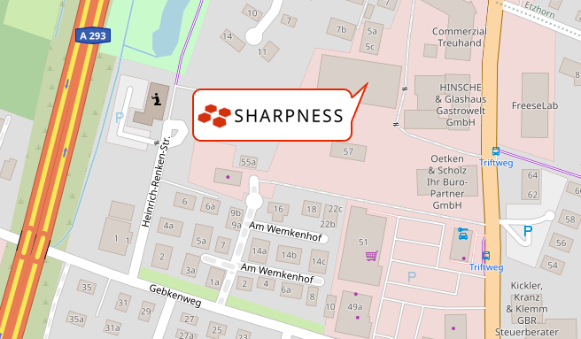 Standort bei Google Maps anzeigen - Link zu externer Seite